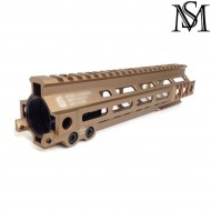 Rail geiss. mk4 9.5" LC ddc per m4 milsim series (ms-133-ddc)