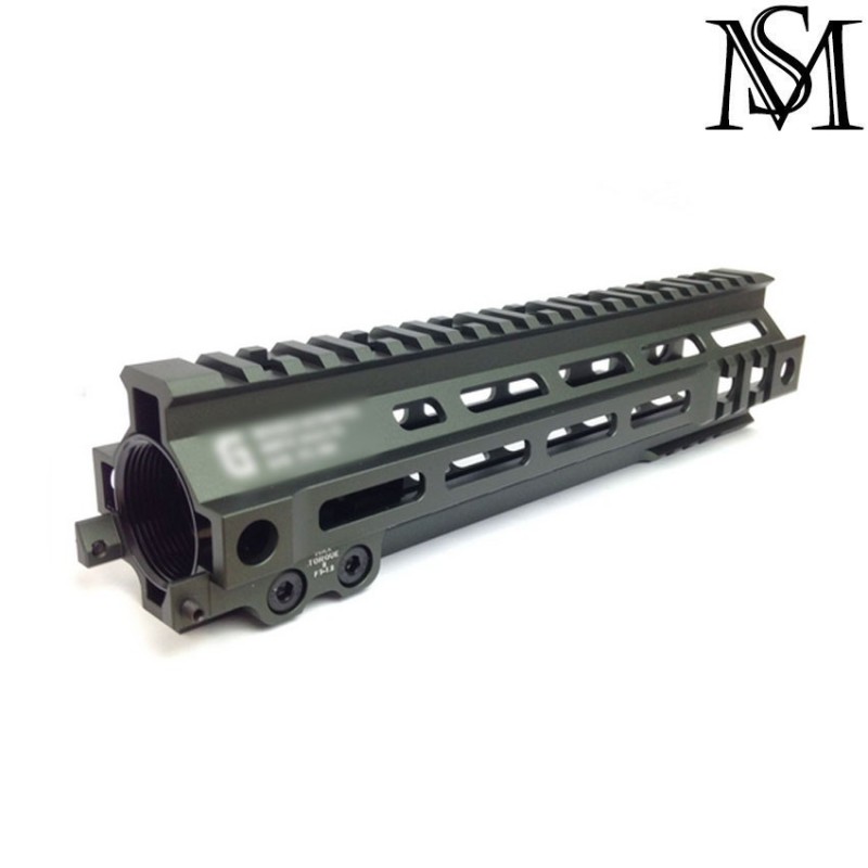Rail geiss. mk4 9.5" lc od for m4 milsim series (ms-133-od) Rail geiss. mk4 9.5" lc od for m4 milsim series (ms-133-od)