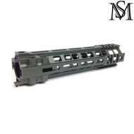 Rail geiss. mk4 9.5" lc od per m4 milsim series (ms-133-od)