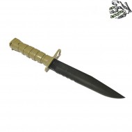 Dummy Knife Type 7 M4/m16 Bayonet tan Frog Industries® (fi-knife-7-tan)