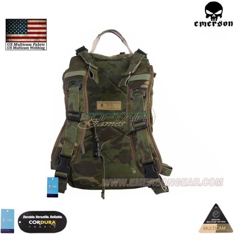 Zaino Tattico Assault multicam® tropic genuine usa Emerson (em5818mctp)