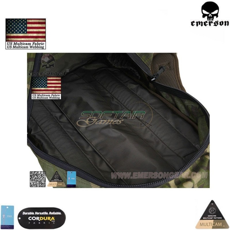 Zaino Tattico Assault multicam® tropic genuine usa Emerson (em5818mctp)