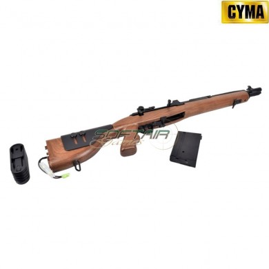Electric rifle m14 socom 16 wood cyma (cm032f-wd)