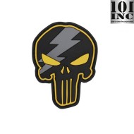 Patch 3d pvc punisher thunder yellow 101 Inc (inc-9006)