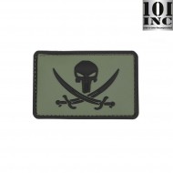Patch 3d Pvc Punisher Pirate Green 101 Inc (inc-9045)