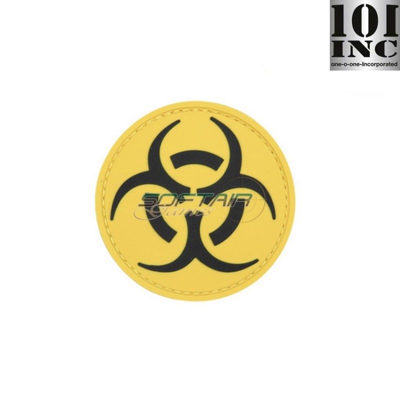 Patch 3d pvc resident evil yellow 101 inc (inc-13064)