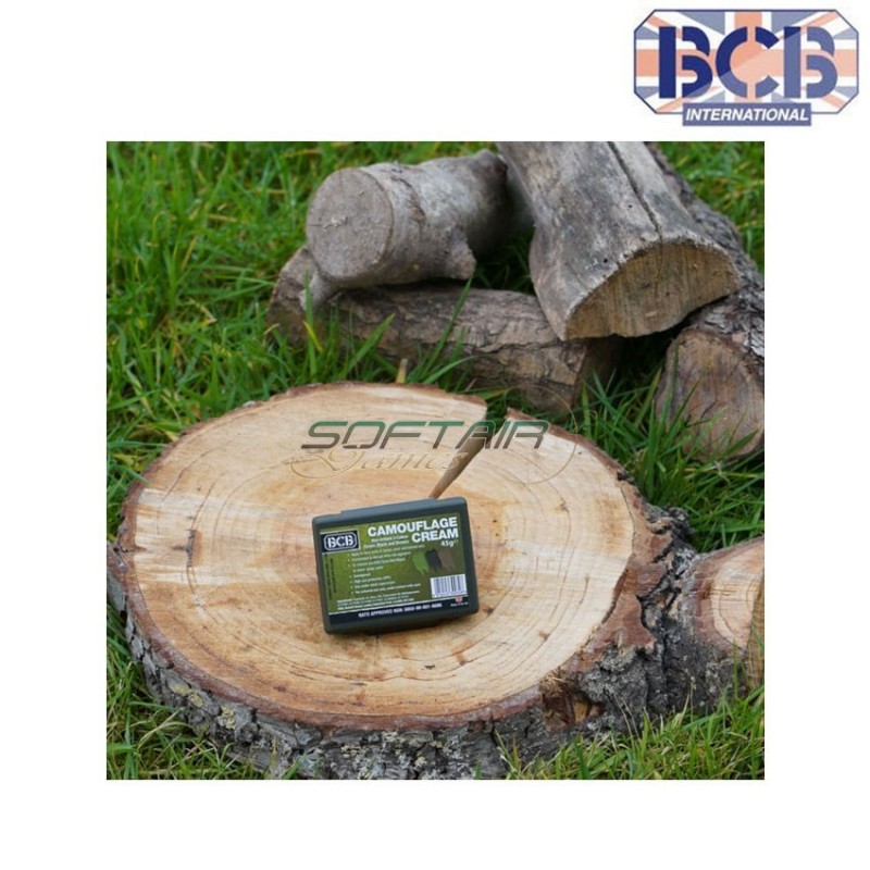 Camo compact woodland cream 3 colors with mirror bcb (bcb-463115) Camo compact woodland cream 3 colors with mirror bcb (bcb-463115)