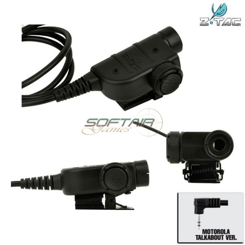 Silinx Style Ptt Military Standard Version motorola 1 pin Z-tactical (z125-moto1)