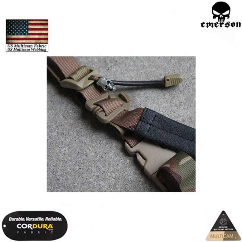 Cinghia 2 punti quick adjust padded multicam® genuine usa emersom (em8883)
