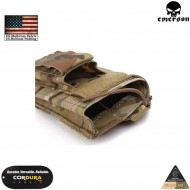 Single 5.56 & Pistol Open Top Magazine Pouch multicam® genuine usa emerson (em6361)