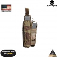 Single 5.56 & Pistol Open Top Magazine Pouch multicam® genuine usa emerson (em6361)