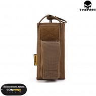 Single 5.56 & Pistol Open Top Magazine Pouch coyote brown emerson (em6361cb) Single 5.56 & Pistol Open Top Magazine Pouch coyote brown emerson (em6361cb)