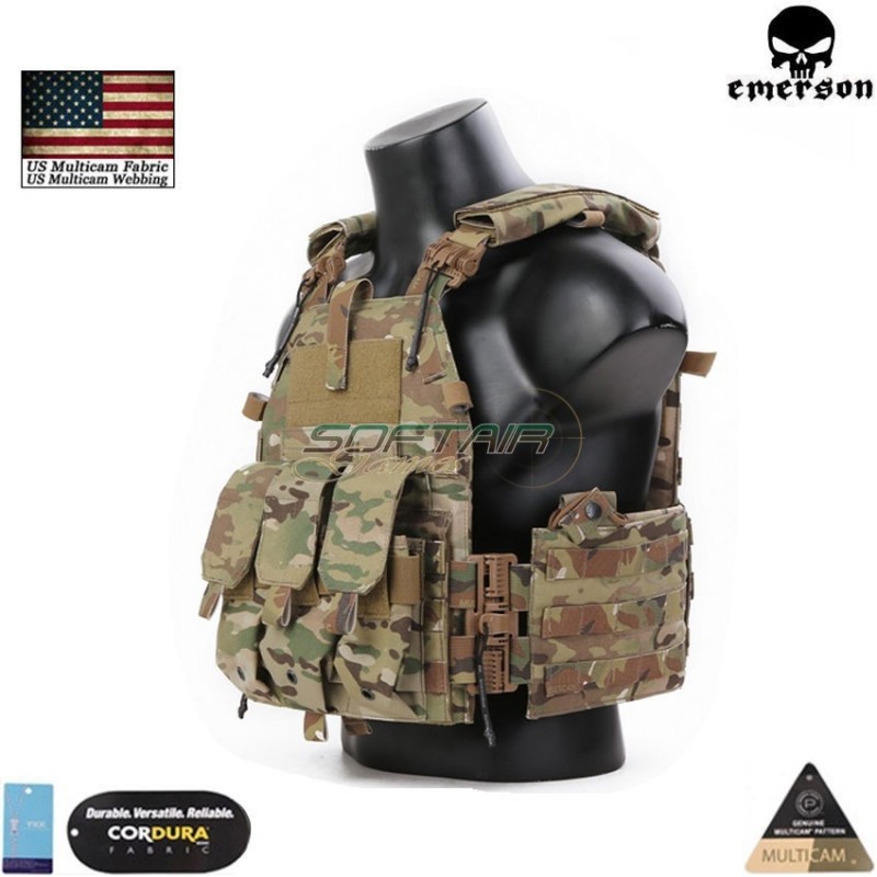 Plate carrier Quick Release 094K style multicam® genuine usa emerson (em7405mc)
