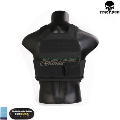 Vest fcs style black c/mk chest rig set emerson (em7407b) Vest fcs style black c/mk chest rig set emerson (em7407b)