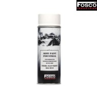 Spray Army Paint Flat White Fosco Industries (fo-469312-wh)