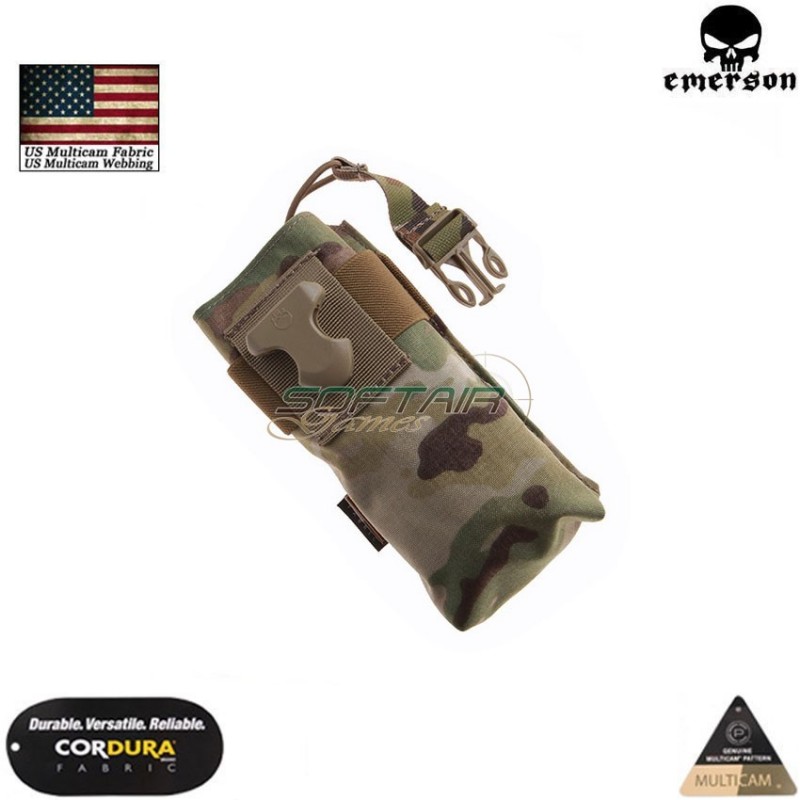 Tactical Radio Pouch multicam® genuine usa Emerson (em8336)