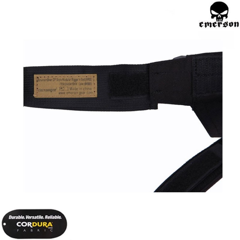 Belt cp style modular rigger's mrb black emerson (em9341b)