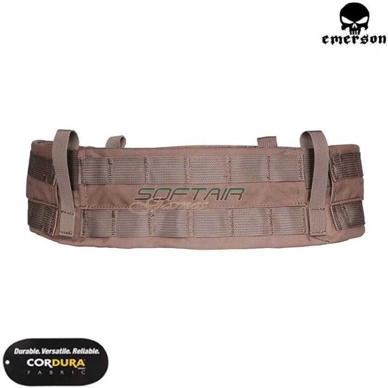 Belt cp style modular rigger's mrb coyote brown emerson (em9341cb)