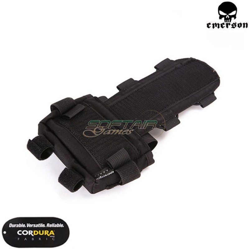 Pouch Mk2 Black Battery/utility Case For Helmet Emerson (em9399bk)