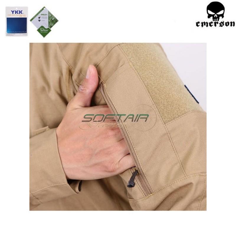 Combat shirt E4 coyote brown emerson (em9429cb) Combat shirt E4 coyote brown emerson (em9429cb)