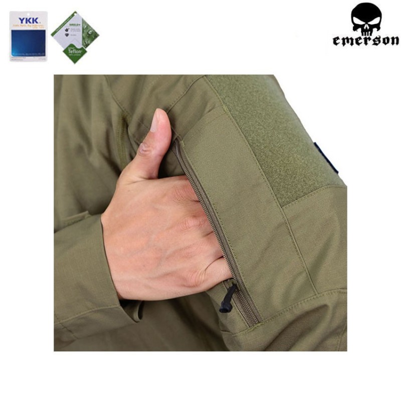 Combat shirt E4 ranger green emerson (em9429rg) Combat shirt E4 ranger green emerson (em9429rg)