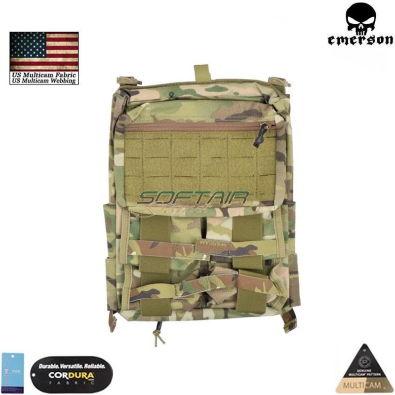 Back panel per tattici 420 multicam® genuine usa emerson (em9535mc)