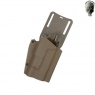 Fondina Rigida Kydex Dark Earth X300 Light-comp. Per Pistola Glock Tmc (tmc-3033-de)