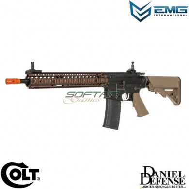 Fucile elettrico colt dd mk18 block 2 12" two tone emg (emg-028880)