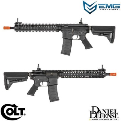 Electric rifle colt dd mk18 block 2 12" black emg (emg-028883)
