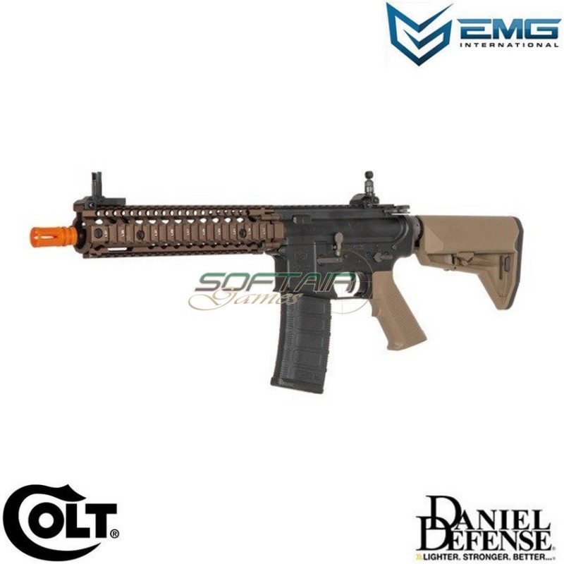 Electric rifle colt dd mk18 block 2 9.5" two tone emg (emg-028882)