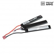 Batteria lipo connettore deans 11.1v X 2000mah 15/30c cqb type specna arms® (spe-06-024610)