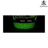 Bottle 2000 GREEN diamond grade tracer bb's 0.20gr vfc (vf9-tbb-gr20)