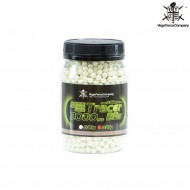Bottle 2000 GREEN diamond grade tracer bb's 0.25gr vfc (vf9-tbb-gr25)