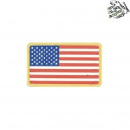 Patch 3d pvc usa bandiera frog industries® (fi-004670)