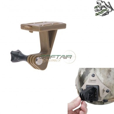 Excavator Dark Earth Helmet Mount For Gopro Frog Industries® (fi-021060-de)