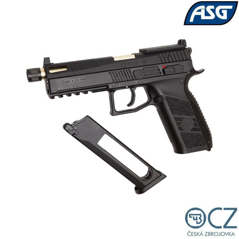 Co2 pistol p-09 optic ready cz asg (asg-19600)