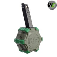 Drum magazine OD 350bb for gas pistols glock we (we-c015-drum)