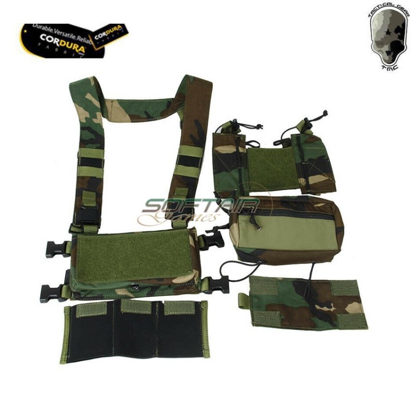 Modular chest ss style set type a woodland tmc (tmc-3115-wl)