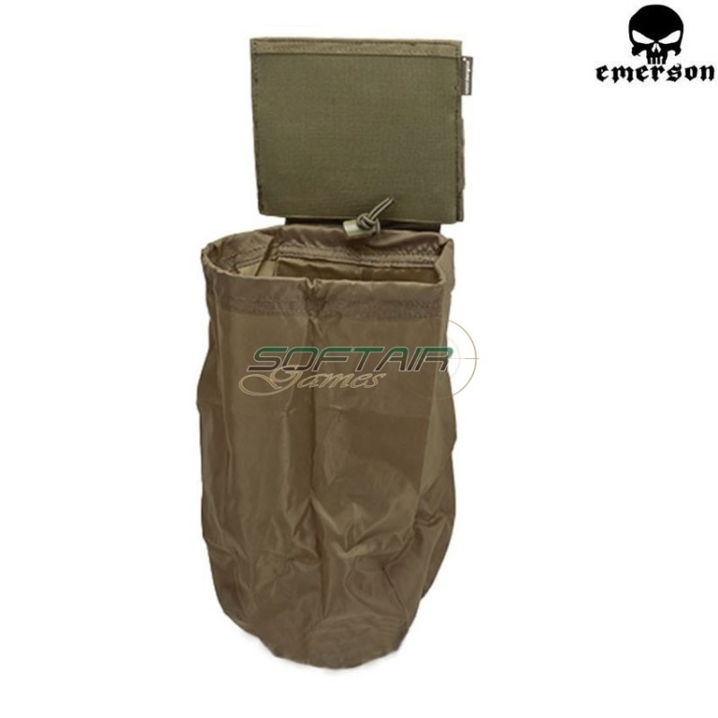 Invisible Hideaway Pull-out Mag Dump Pouch Coyote Brown Emerson (em6029a) Invisible Hideaway Pull-out Mag Dump Pouch Coyote Brown Emerson (em6029a)