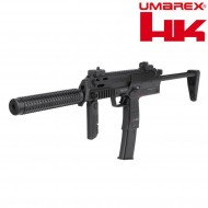 Electric Submachine Gun Mp7a1 W/silencer Black Smg Full Metal Version umarex (um-2.5701)
