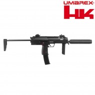 Electric Submachine Gun Mp7a1 W/silencer Black Smg Full Metal Version umarex (um-2.5701)