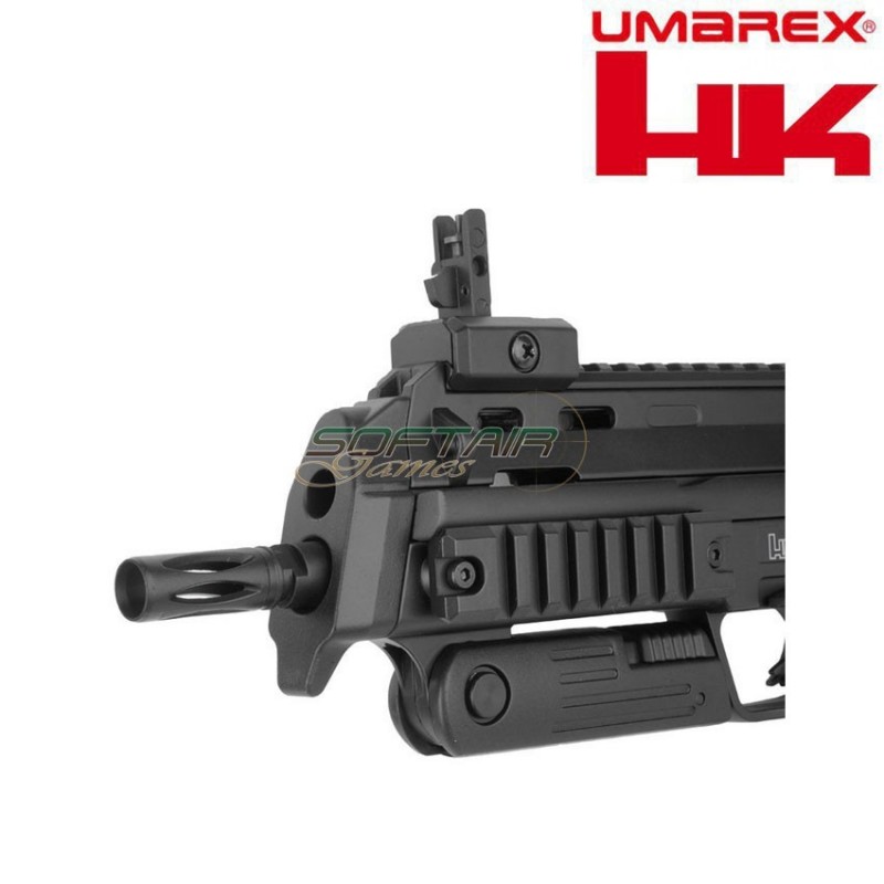 Electric Submachine Gun Mp7a1 W/silencer Black Smg Full Metal Version umarex (um-2.5701)