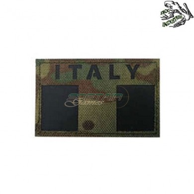 Patch IR bandiera ITALIA multicam frog industries® (fi-ita-ir-mc)
