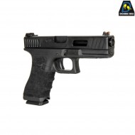 Gas gbb pistol mod.754 g17 style scarrellante black double bell (db-030580)