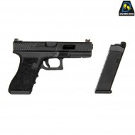 Gas gbb pistol mod.754 g17 style scarrellante black double bell (db-030580)
