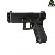 Co2 pistol mod.821 g17 style scarrellante black double bell (db-030585)