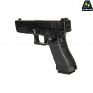 Pistola a CO2 mod.821 g17 style scarrellante black double bell (db-030585)