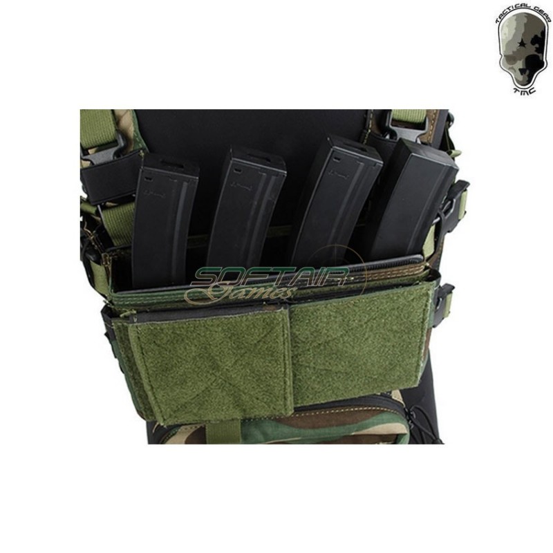 Kydex SMG Mag Holster black Insert for Chest Rig ss style tmc (tmc-3523-bk)