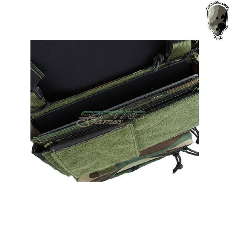 Kydex SMG Mag Holster black Insert for Chest Rig ss style tmc (tmc-3523-bk)