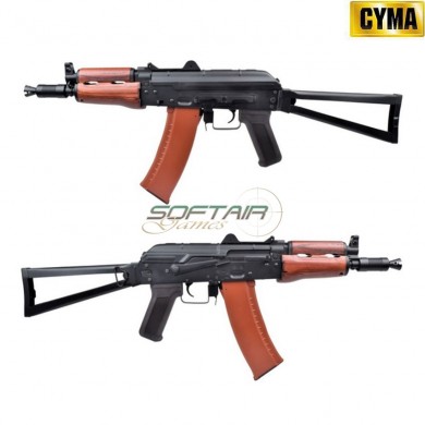 Electric rifle AK-74U full metal & real wood cyma (cm045a)